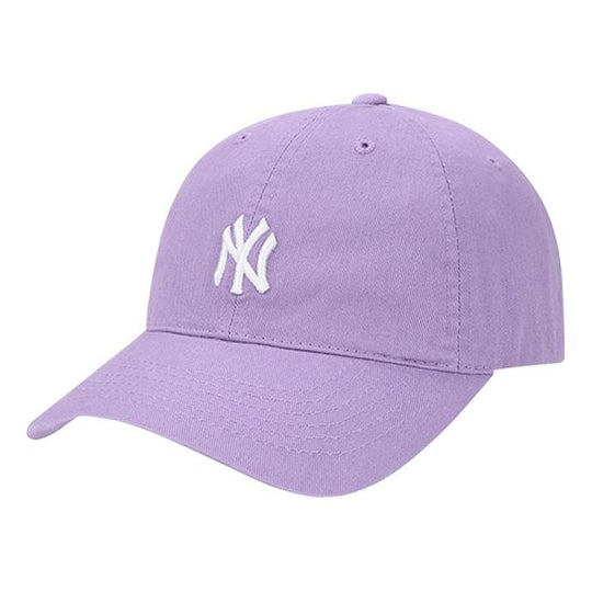 MLB NY Small Label Cap Baseball Cap Purple White 32CP77911-50V