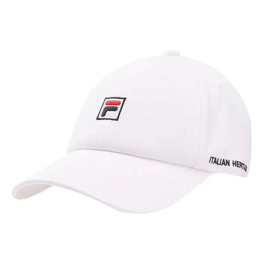 FILA Logo Baseball Cap White/Blue/Red F13U018201F