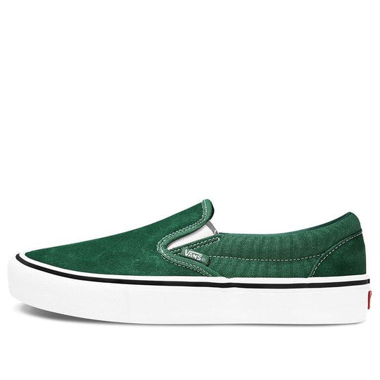 Vans Slip-On Pro Classic Low Tops Casual Skateboarding Shoes Unisex Green VN0A347VW5Q