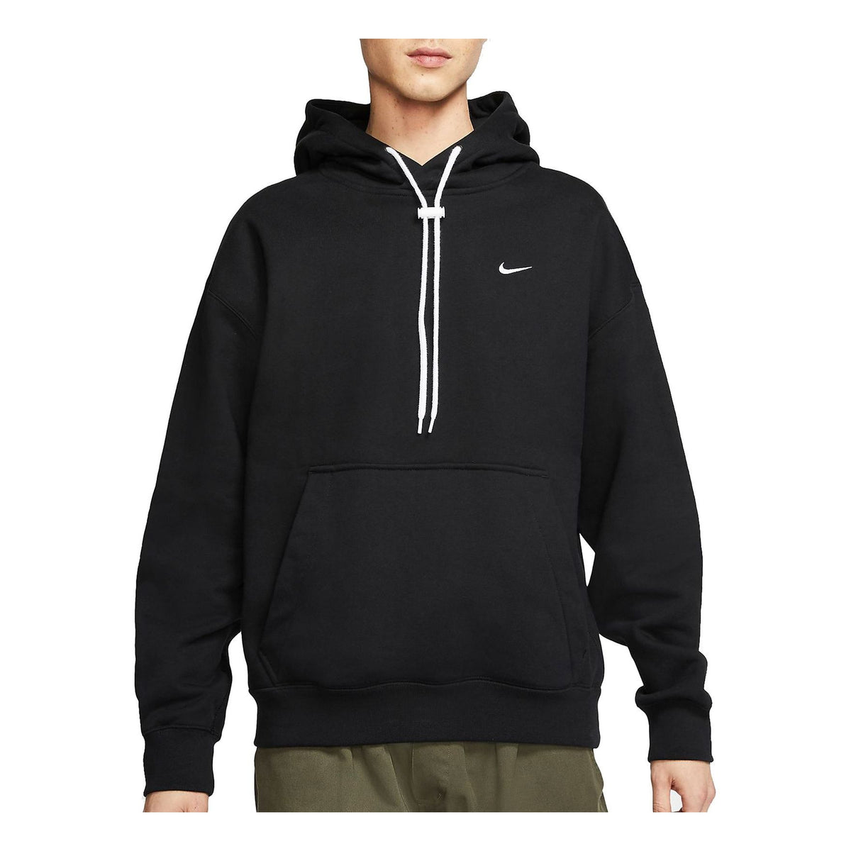 Nike Lab Solid Hooded Sweatshirt For Men Black CD6393-011 - KICKS CREW