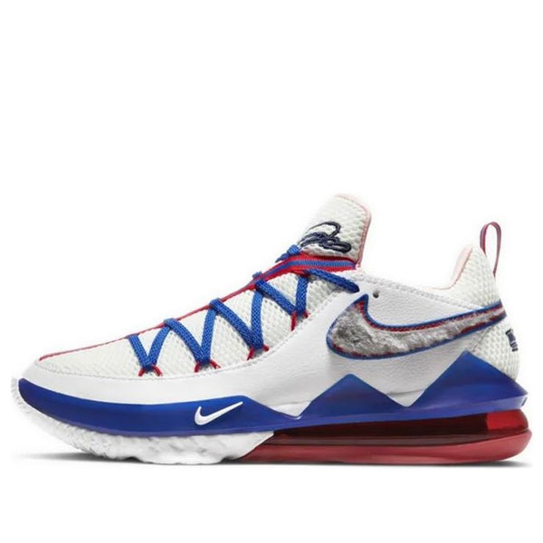 Nike LeBron 17 Low Tune Squad Basketball Shoes in White, Size: 18 | CD5007-100
