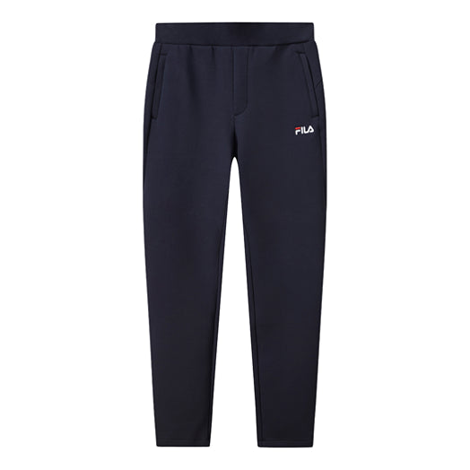 FILA Straight Casual Pants Stay Warm Sports Knit Long Pants Blue F11M118617F-NV