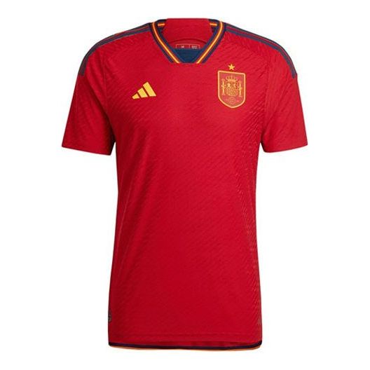 adidas Spain 2022-2023 World Cup Home Authenic Jersey HE2021