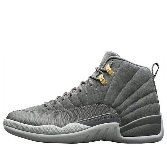 (GS) Air Jordan 12 Retro 'Dark Grey' 153265-005 Big Kids Basketball Shoes  -  KICKS CREW