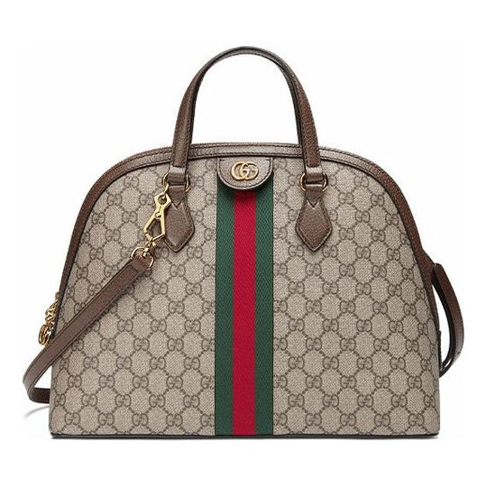 (WMNS) Gucci Ophidia Series GG hand Bag Middle Beige Ebony 524533-K05NB-8745