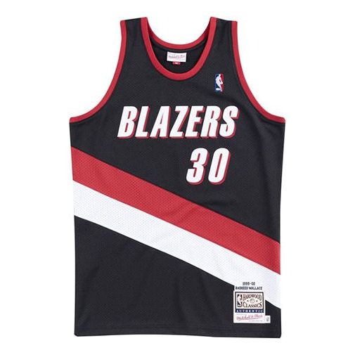 Mitchell & Ness NBA Authentic Jersey 'Portland Trail Blazers - Rasheed Wallace 1999/00' AJY4EL18021-PTBBLCK99RWA