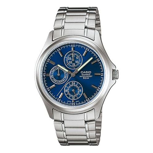 Casio Standard Analog Watch 'Blue Silver' MTP-1246D-2A2021