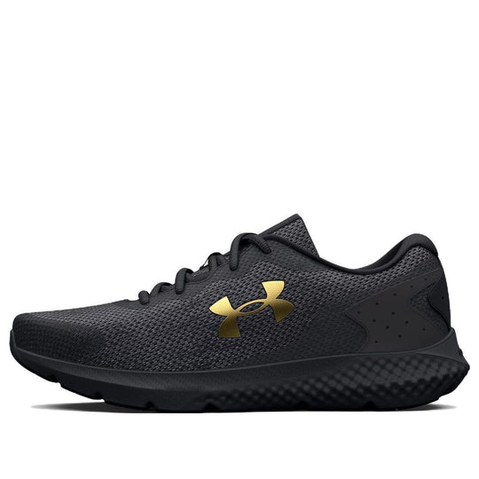 Under Armour Charged Rogue 3 'Black Metallic Gold' 3026140-002