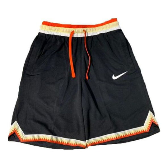 Nike DRI-FIT DNA Basketball Short Men Black/Orange AT3151-014 - KICKS CREW