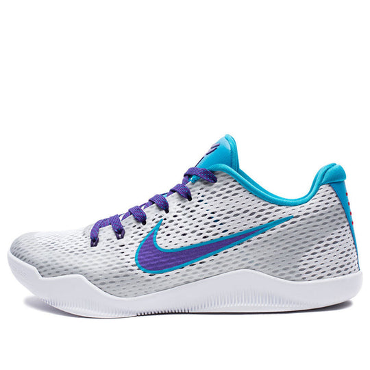 (WMNS) Nike Kobe 11 Low Draft Day 'White Blue Purple' 863183-154