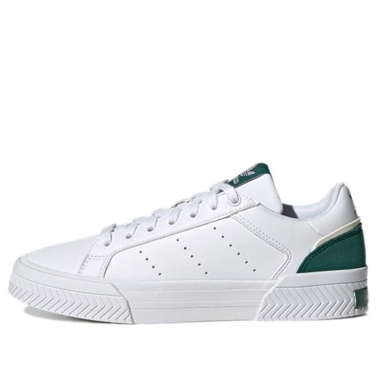 (WMNS) adidas originals Court Tourino 'Bright White Green' GZ9237