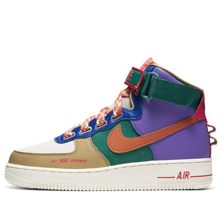 (WMNS) Nike Air Force 1 High Utility 'Utility Force is Female Multi' C ...