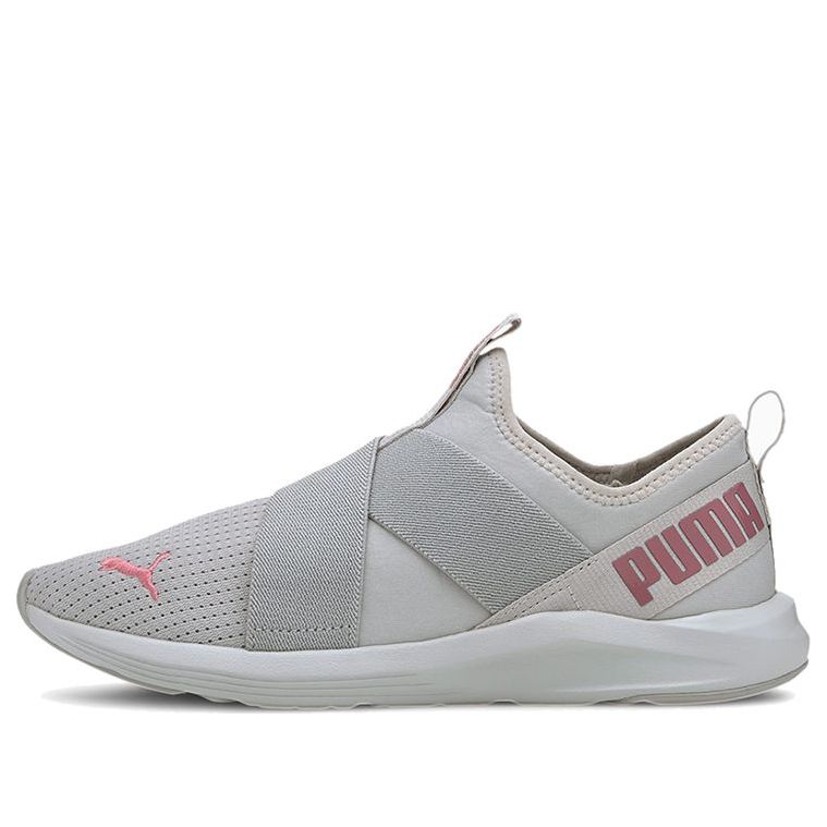 (WMNS) PUMA Prowl Slip On Low Top Running Shoes Grey/White 193078-09 ...