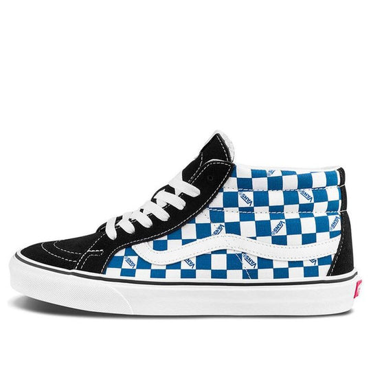 Vans Sk8-mid Checkerboard Blue/White VN0A3MV85I5