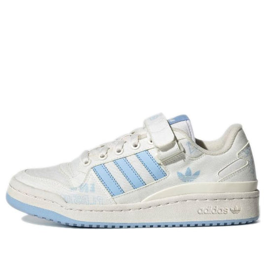(WMNS) Adidas Originals Forum Low Sneakers White/Blue GY7985 US 10