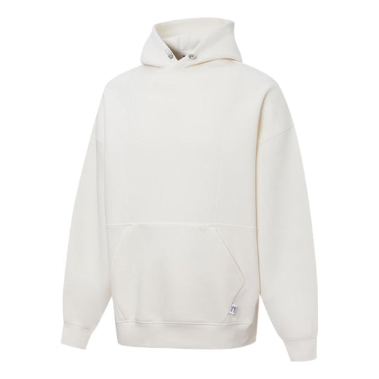 PUMA Mmq Solid Color Knit Pullover Couple Style White 534673-65