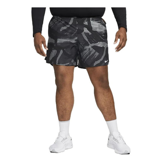 Nike Challenger Camo Shorts 'Black' DQ4727-010
