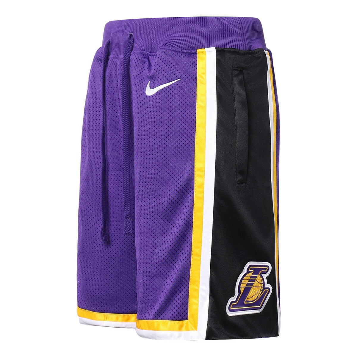 Nike Lakers Courtside Statement Edition Basketball Shorts Purple AV354 -  KICKS CREW