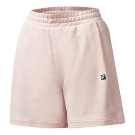 Women's FILA Fxt Design Zipper Pocket Sports Shorts Pink A11W021341F-LP Shorts - KICKSCREW