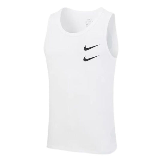 Men's Nike Casual Sports Sleeveless Breathable White Vest DH0260-100 ...