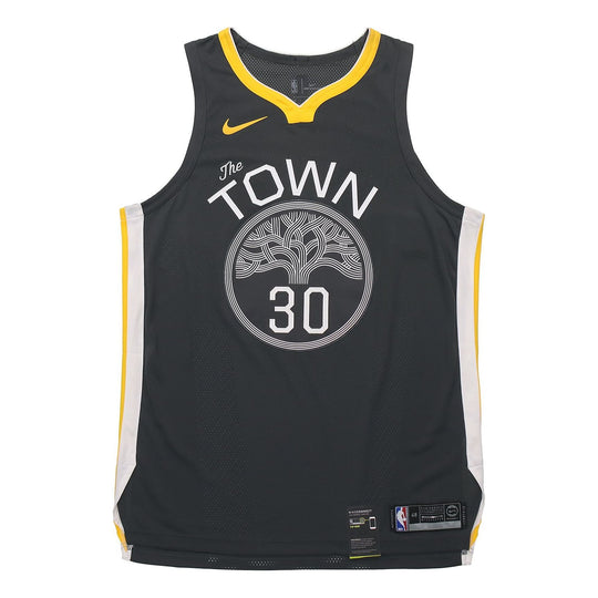 black and yellow stephen curry jersey