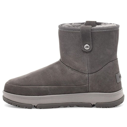 (WMNS) UGG Classic Weather Mini Snow Boots Gray 1112473-CHRC