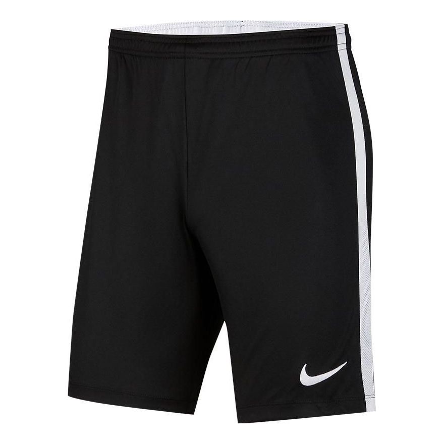 Men's Nike Stripe Printing Logo Breathable Straight Shorts Black AT303 ...