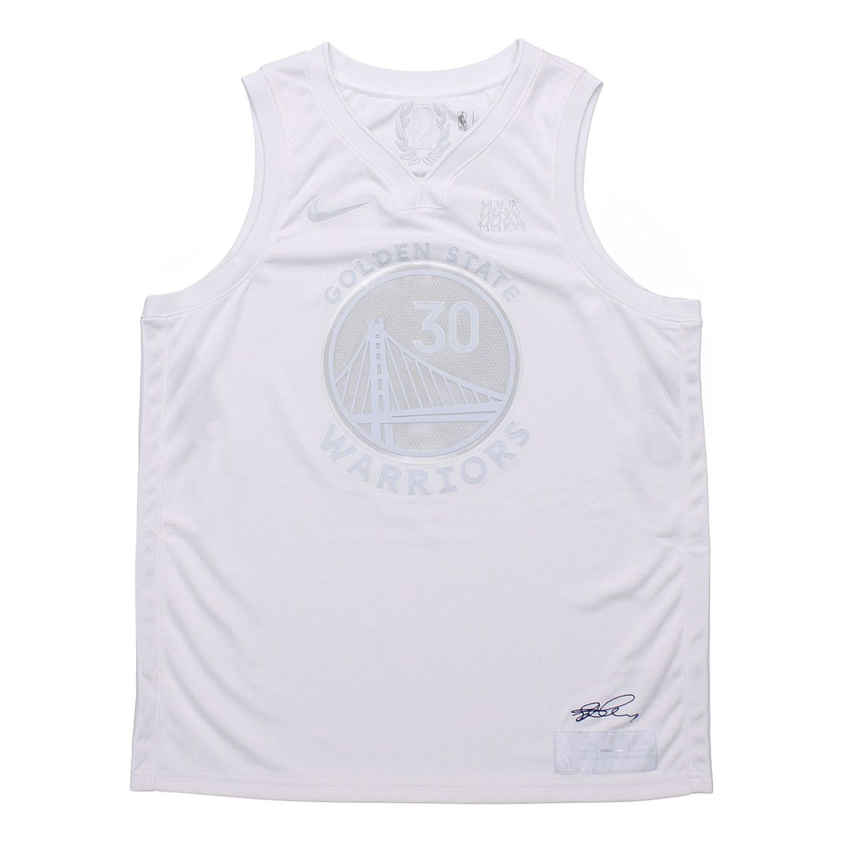 Nike Carolina Panthers No30 Stephen Curry White Women's Stitched NFL Vapor Untouchable Limited Jersey