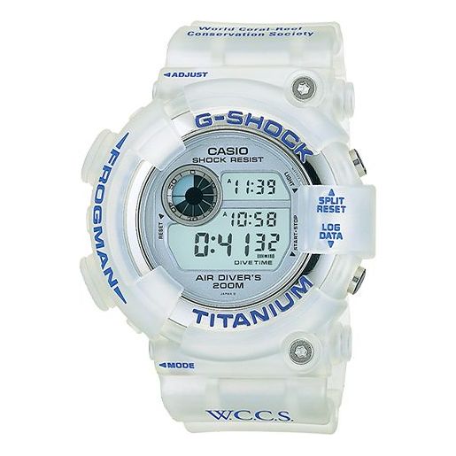CASIO G-Shock Digital 'White' DW-8201WC-2T