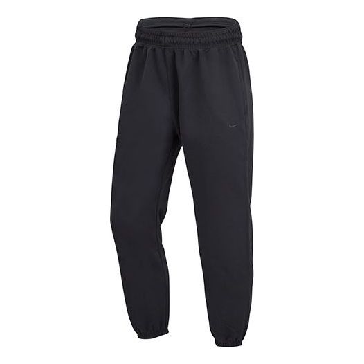 Men's Nike Knit Athleisure Casual Sports Long Pants/Trousers Black  DH9730-010