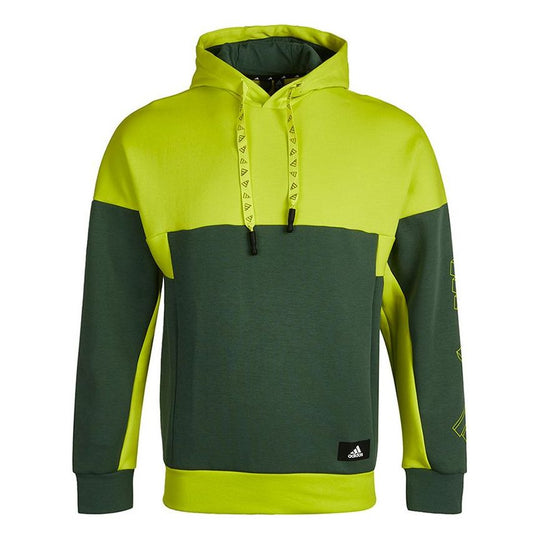adidas Ub Gfx Hs Casual Sports Colorblock Knit Green GP1820