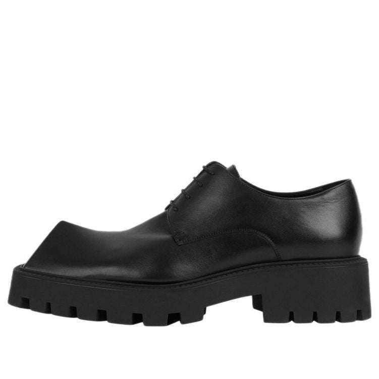 Min Høne bag Balenciaga Derbies Derby Shoes Black 656977WBB501000 - KICKS CREW