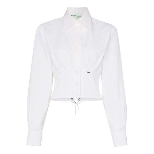 Women's OFF-WHITE White Jacket OWGA052R197440740110 Jacket - KICKSCREW