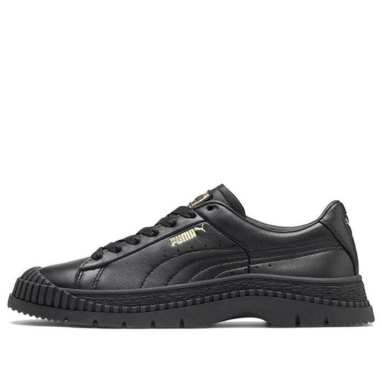 (WMNS) PUMA Utility Leather Sneakers 370982-03