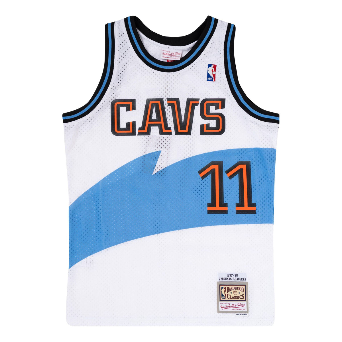 Cleveland Cavs Cavaliers Hoodie Sweatshirt Blue Size L NBA