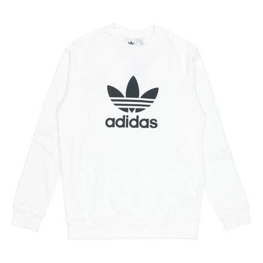 adidas originals Trefoil Warm Up Crew Sweatshirt 'White' DV