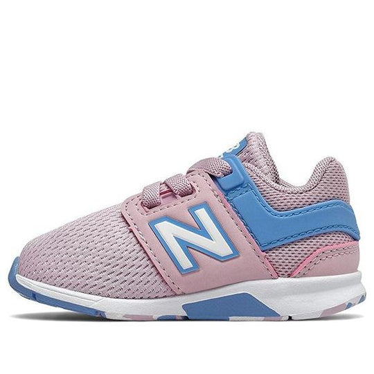 New Balance 247v2Bungee Lace Pink Blue Toddler IH247KWW