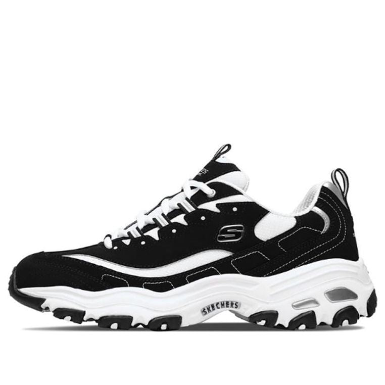 Skechers D'LITES Daddy Shoes 'White Black' 52675-BKW - KICKS CREW