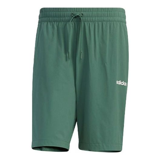 adidas neo Logo Printing Stripe Casual Sports Shorts Green GP4914 ...