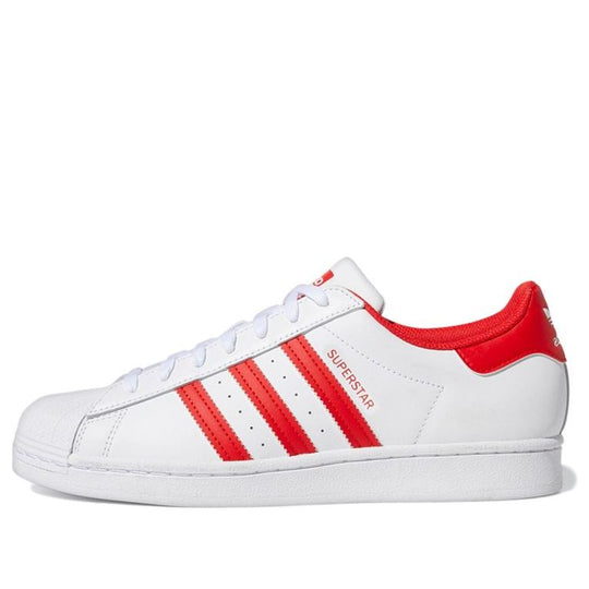 Adidas Superstar Shoes Originals Sneakers Cloud White/Vivid Red GZ3741 All  Sizes