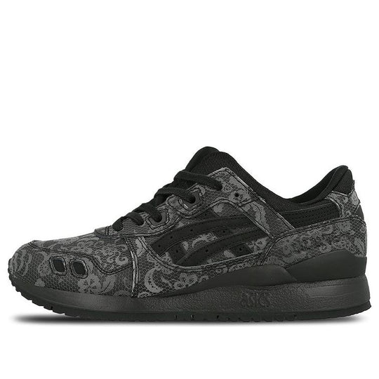 Asics Unisex Gel-Lyt III Low-top Running Shoes Black/Gray H7S5L-9090 Marathon Running Shoes/Sneakers - KICKSCREW