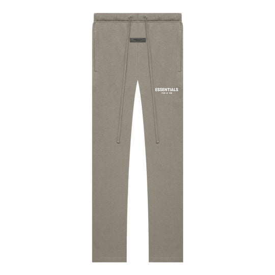 Fear of God Essentials SS22 Relaxed Sweatpants Desert Taupe Logo FOG-SS22-782
