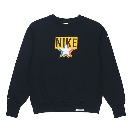 Nike Standard Issue Casual Sports Knit Pullover Black DH2850-010