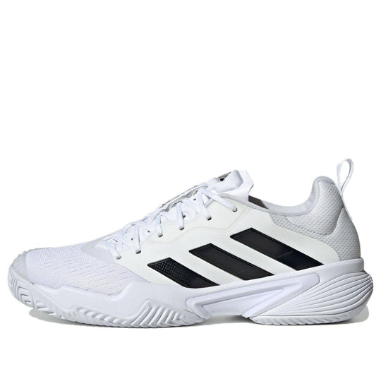 adidas Barricade Tennis Shoes 'White Black Silver' ID1548