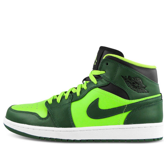 Air Jordan 1 Mid 'Hulk' 554724-330 Retro Basketball Shoes  -  KICKS CREW