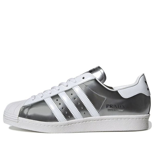 Adidas Superstar x Prada Shoes 'Silver White' FX4546 - KICKS CREW