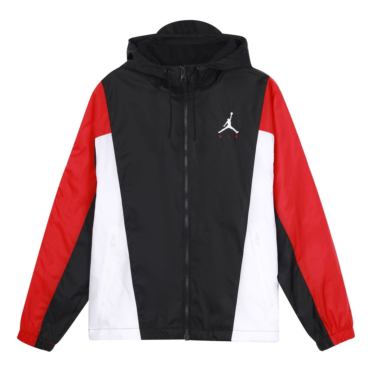 Men's Jordan Windproof Casual Sports Colorblock Hooded Training Logo W