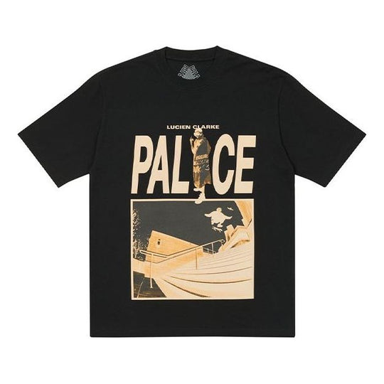 PALACE Some Kinda Skate Pattern Short Sleeve Black T-Shirt P20TS202