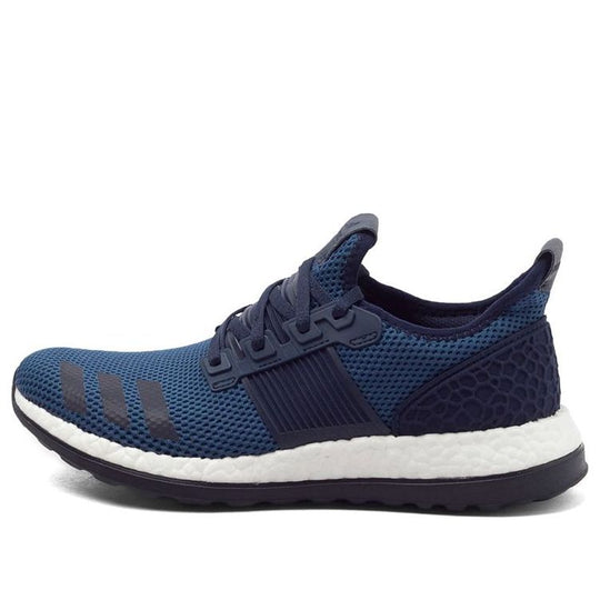 Adidas Pure Boost Running Shoes 'Navy Blue' AQ3359-KICKS CREW