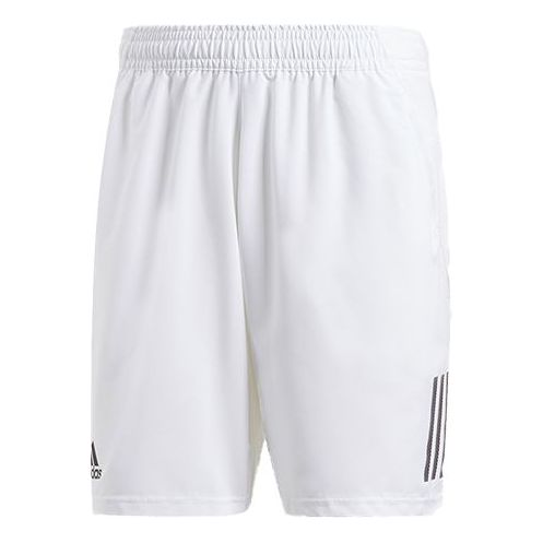 adidas Club 3STR Short Tennis Sports Breathable Shorts Asia Edition White DP0302